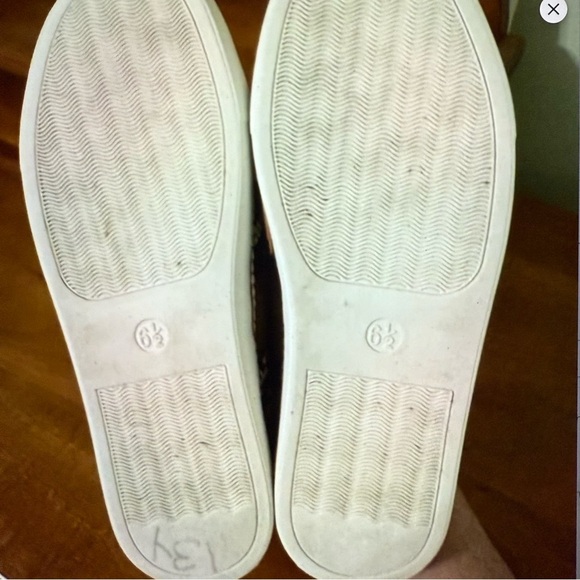 Crown Vintage Cream and Brown Kalinda sneaker woman’s size 6.5 snakeskin suede - Picture 6 of 9